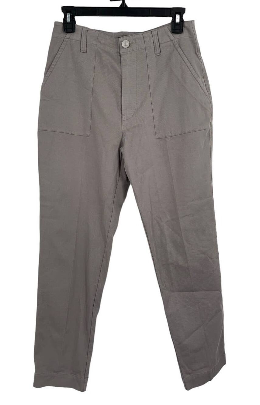 Hudson pants Utility straight leg chino gray size 27
